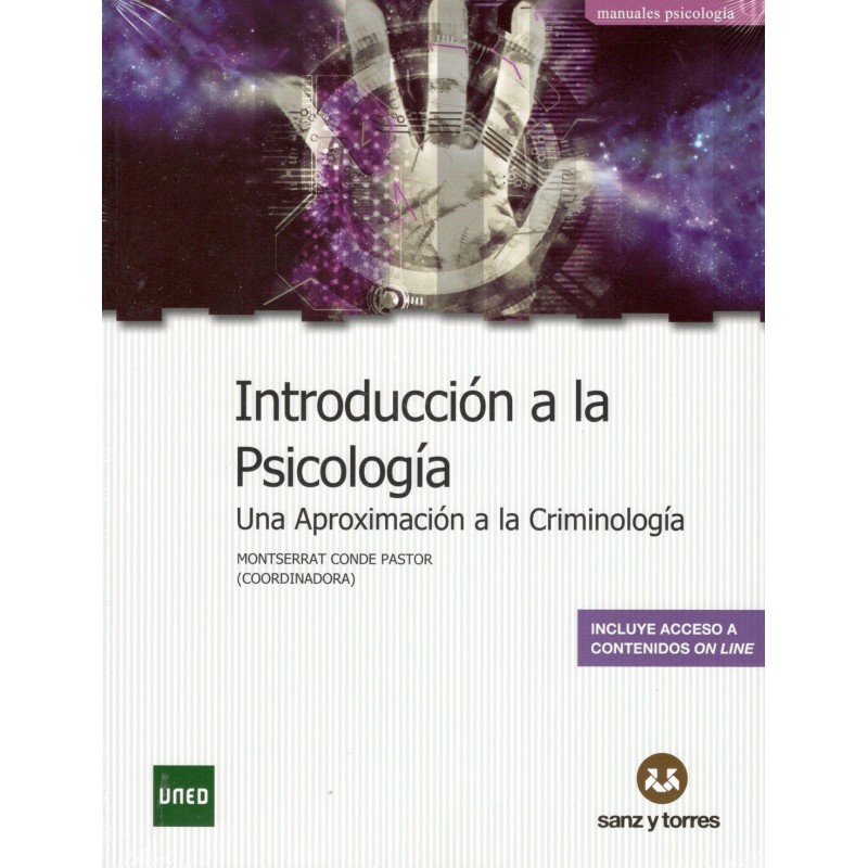 INTRODUCCIÓN A LA PSICOLOGÍA. Una aproximación a la criminología  (novedad curso 2022-23)