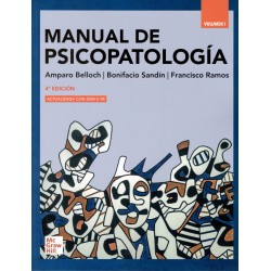 MANUAL DE PSICOPATOLOGÍA VOLUMEN I (nueva edición curso 2024-25)