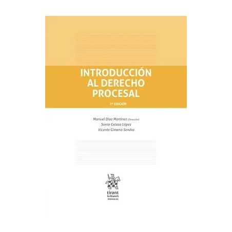 INTRODUCCIÓN AL DERECHO PROCESAL (nueva edición curso 2024-25)