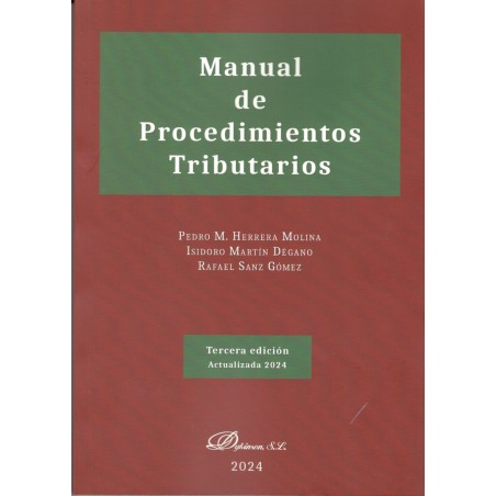 MANUAL DE PROCEDIMIENTOS TRIBUTARIOS (nueva edición curso 2024-25)