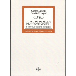 CURSO DE DERECHO CIVIL PATRIMONIAL: introducción al derecho (nueva edición curso  2024-25)