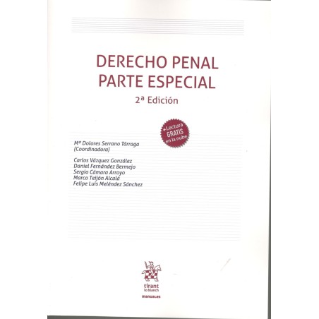 DERECHO PENAL PARTE ESPECIAL (nueva edición curso 2024-25)