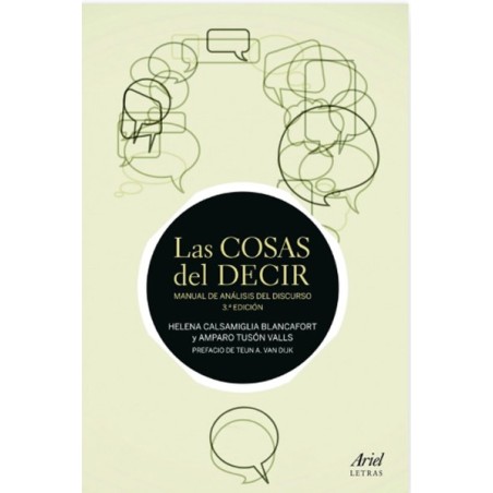 LAS COSAS DEL DECIR. MANUAL DE ANÁLISIS DEL DISCURSO