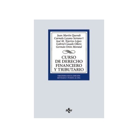 CURSO DE DERECHO FINANCIERO Y TRIBUTARIO