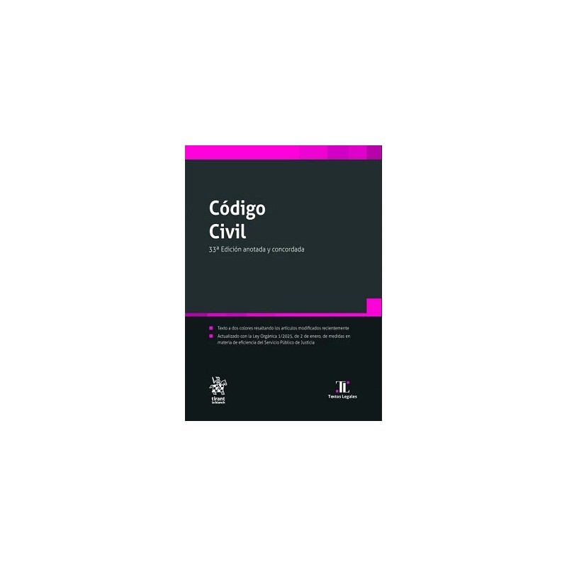 CODIGO CIVIL- Tirant
