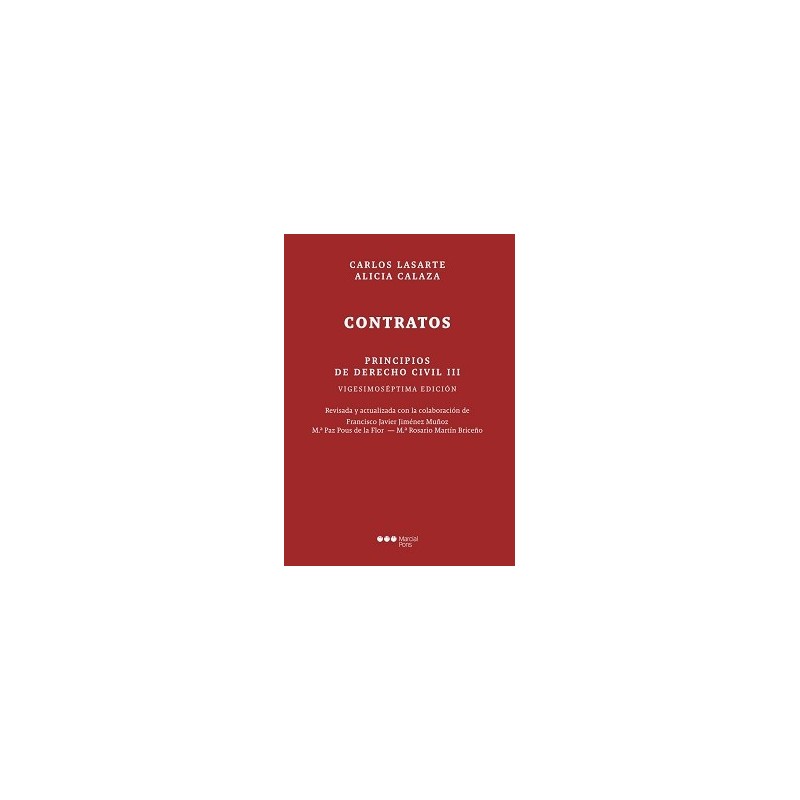 PRINCIPIOS DE DERECHO CIVIL III. CONTRATOS