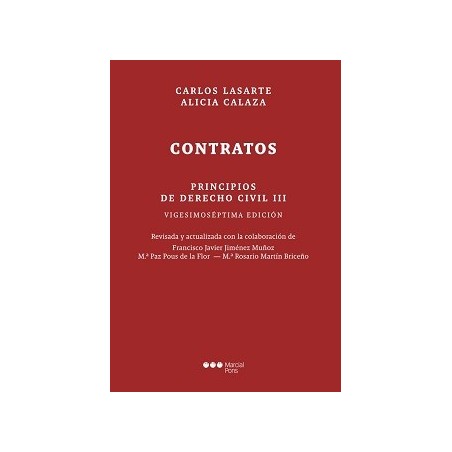 PRINCIPIOS DE DERECHO CIVIL III. CONTRATOS