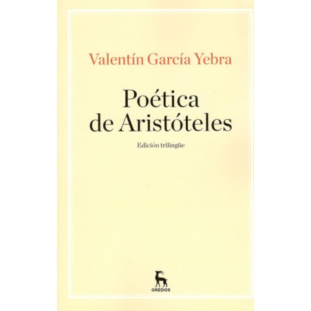 POÉTICA DE ARISTÓTELES  (nueva edición curso 2018-19)