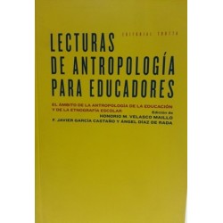 LECTURAS DE ANTROPOLOGÍA PARA EDUCADORES