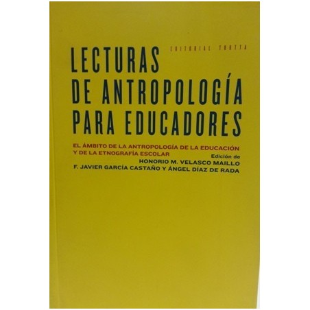 LECTURAS DE ANTROPOLOGÍA PARA EDUCADORES