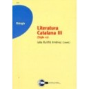 Literatura Catalana III. (siglo Xx) (6401208, 45319,45325)1c