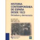 Historia Contemporánea de España Desde 1923