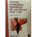 Textos Literarios Españoles de los siglos XVIII y XIX