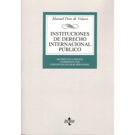 Instituciones de Derecho Internac. Publico 18ª Ed. (51302)(anual)