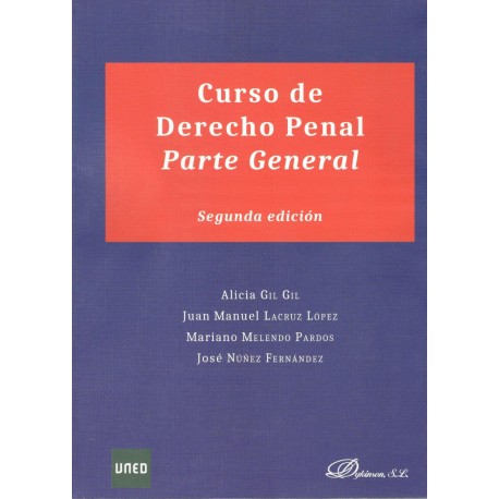 CURSO DE DERECHO PENAL. PARTE GENERAL (novedad curso 2015-16)