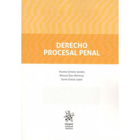 MANUAL DE DERECHO PROCESAL PENAL (novedad curso 2015-16)