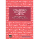 MANUAL DE TERAPIA DE CONDUCTA EN LA INFANCIA (nueva ed. curso 2022-23)
