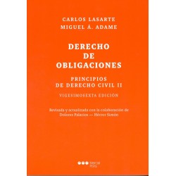 PRINCIPIOS DE DERECHO CIVIL TOMO II. DERECHO DE OBLIGACIONES (nueva edición curso 2017-18))